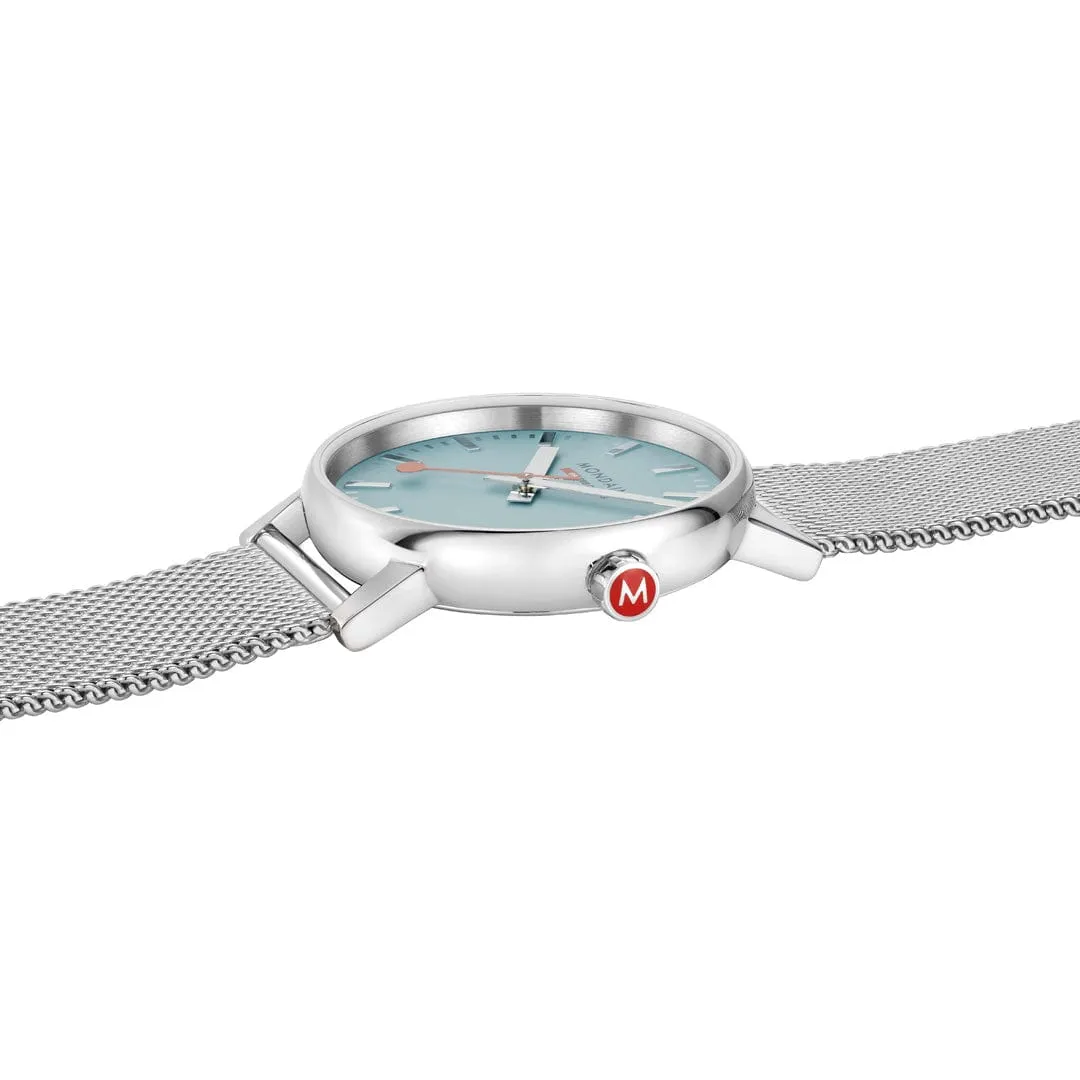 MONDAINE EVO2, WATCH, 35 MM TURQUOISE - MSE.35140.SM EVO2