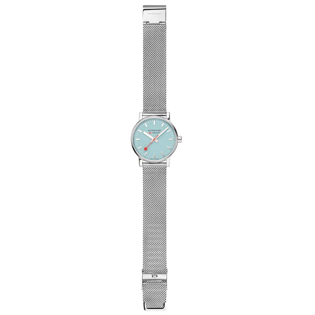 MONDAINE EVO2, WATCH, 35 MM TURQUOISE - MSE.35140.SM EVO2
