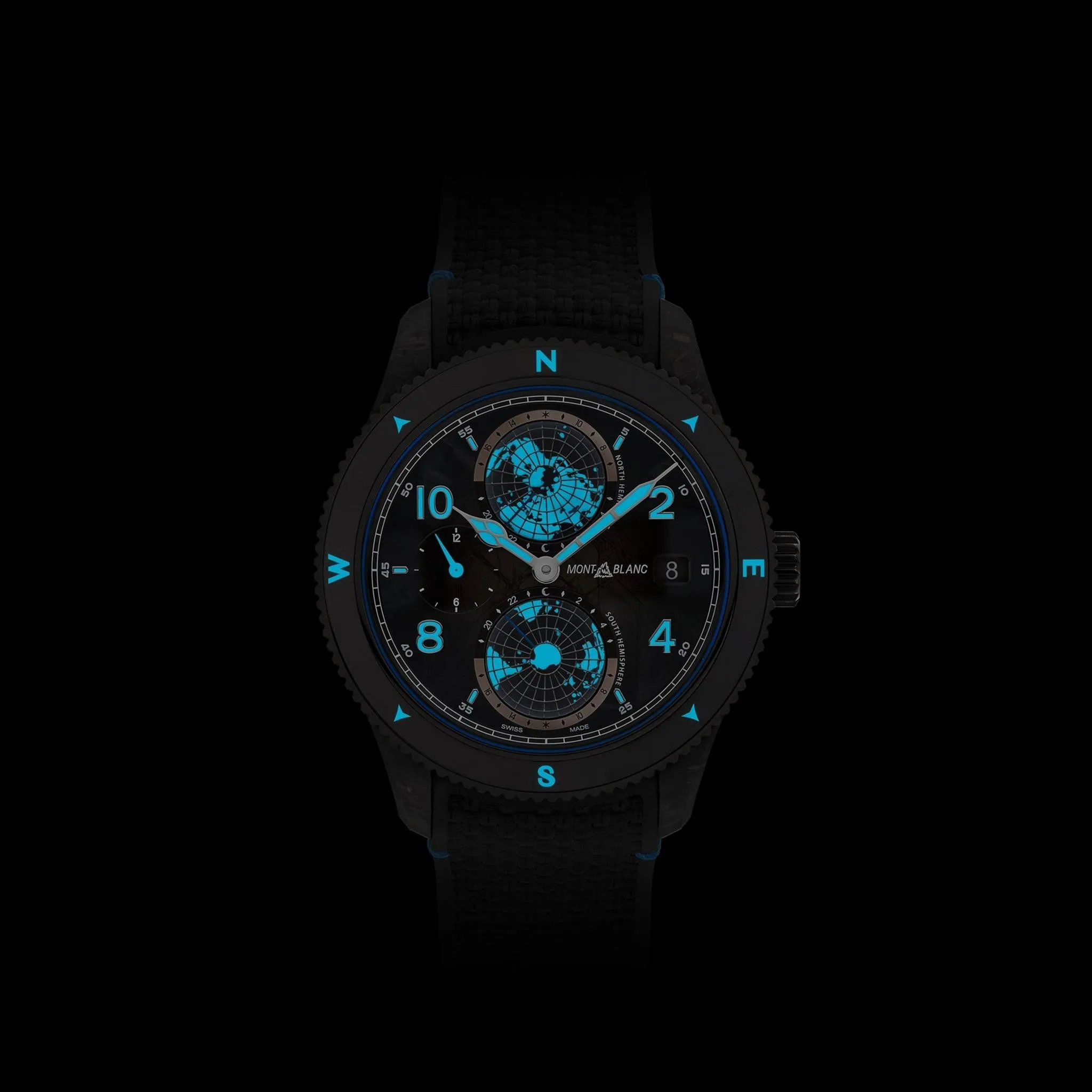 Montblanc 1858 Geosphere CARBO2 0 Oxygen Limited Edition - 1969 pieces