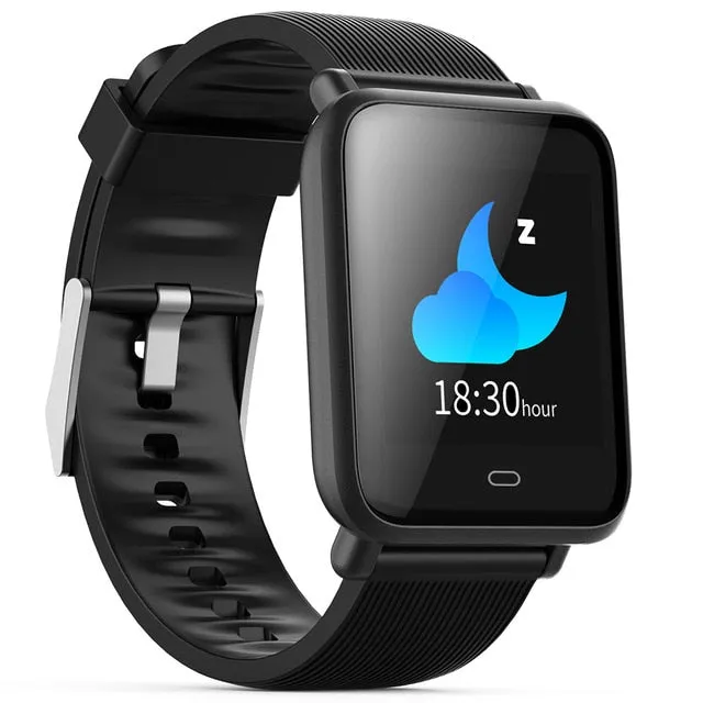 Multi-Dial Q9 Smartwatch Waterproof Heart Rate Monitor Blood Pressure Functions Smart Watch