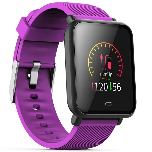 Multi-Dial Q9 Smartwatch Waterproof Heart Rate Monitor Blood Pressure Functions Smart Watch