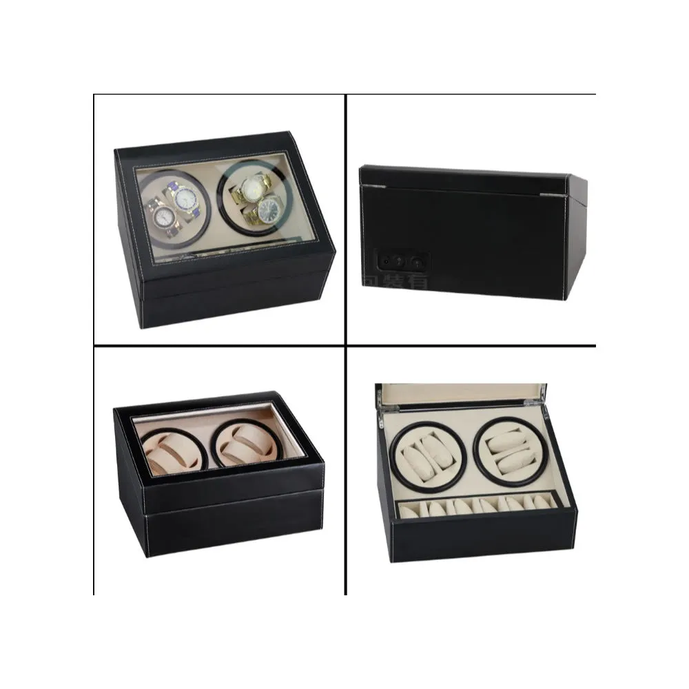 Multiple Tabletop Watch Winder Storage Case Blwl0059