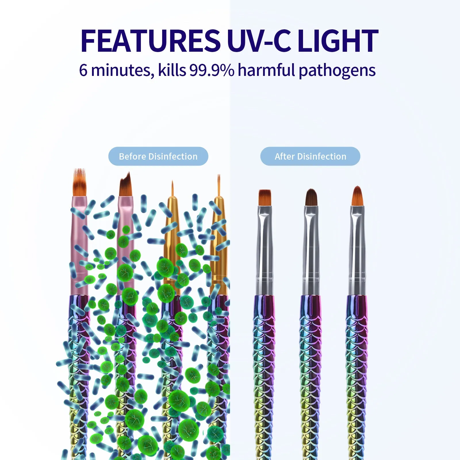 Nail Tool UV Light Sanitizer Box