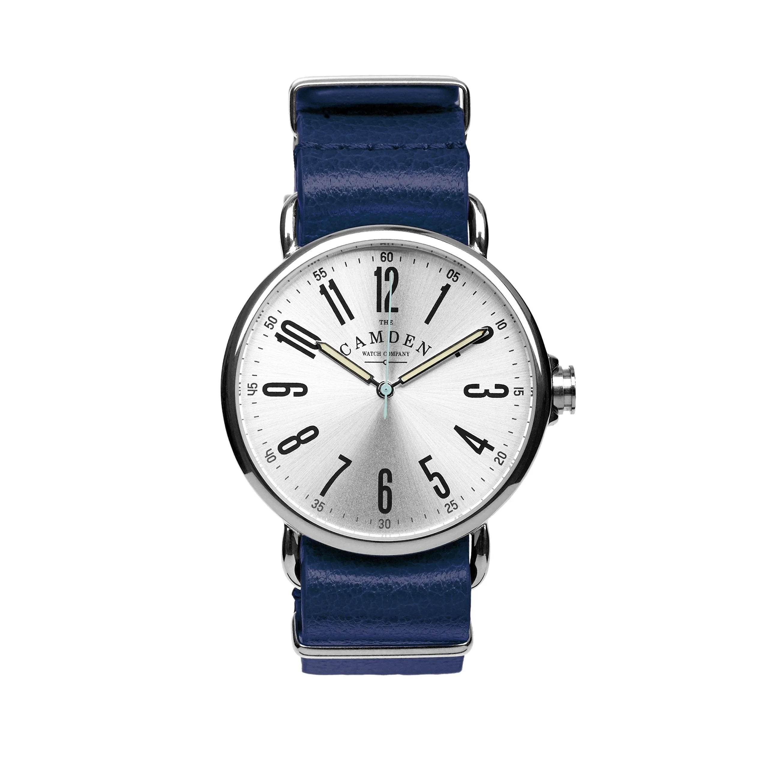 No.88 Steel and Navy Leather