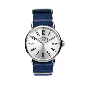 No.88 Steel and Navy Leather