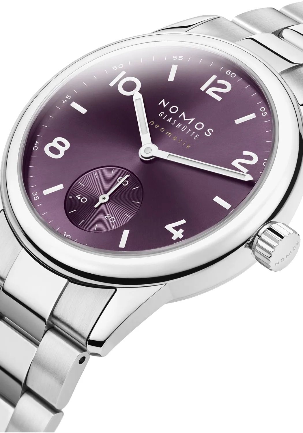 NOMOS Club Sport Neomatik 34 Purple
