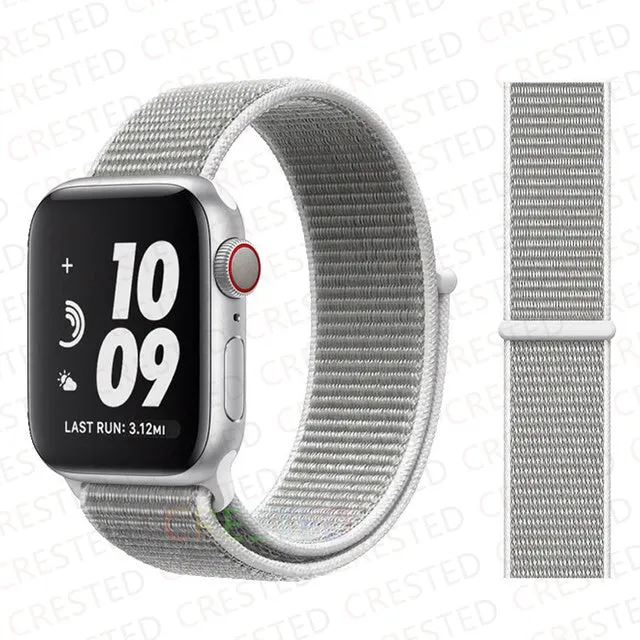 Nylon Loop Strap Band  For Apple Watch