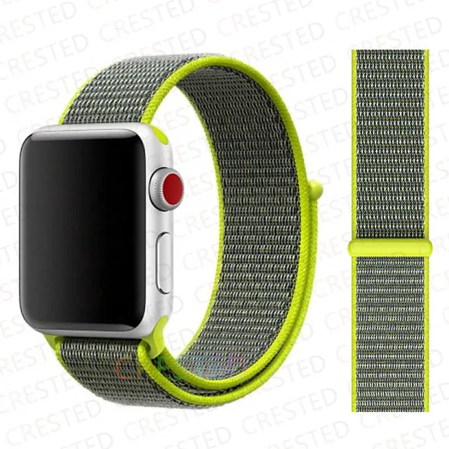 Nylon Loop Strap Band  For Apple Watch