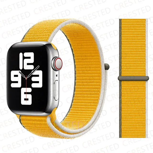 Nylon Loop Strap Band  For Apple Watch