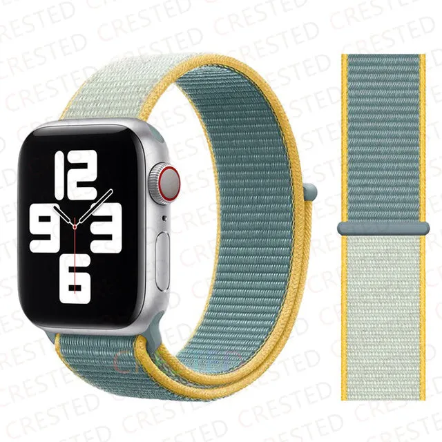 Nylon Loop Strap Band  For Apple Watch