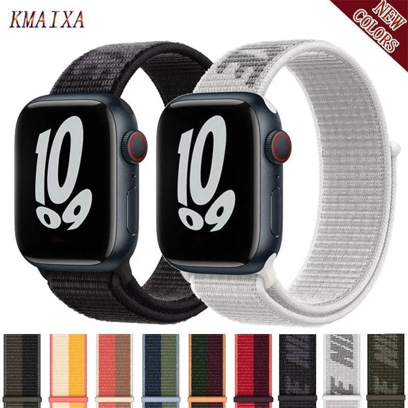 Nylon Loop Strap Band  For Apple Watch