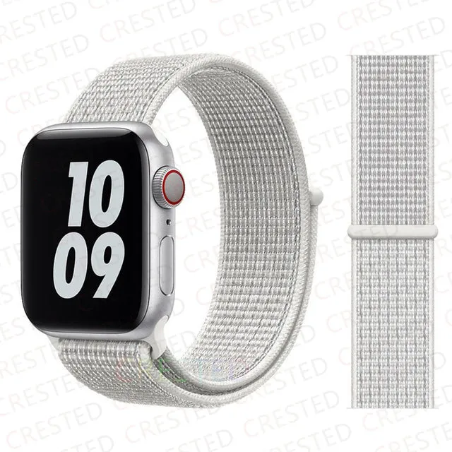Nylon Loop Strap Band  For Apple Watch