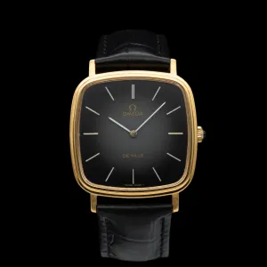 Omega - De Ville Square Black Dial 1930.81.00