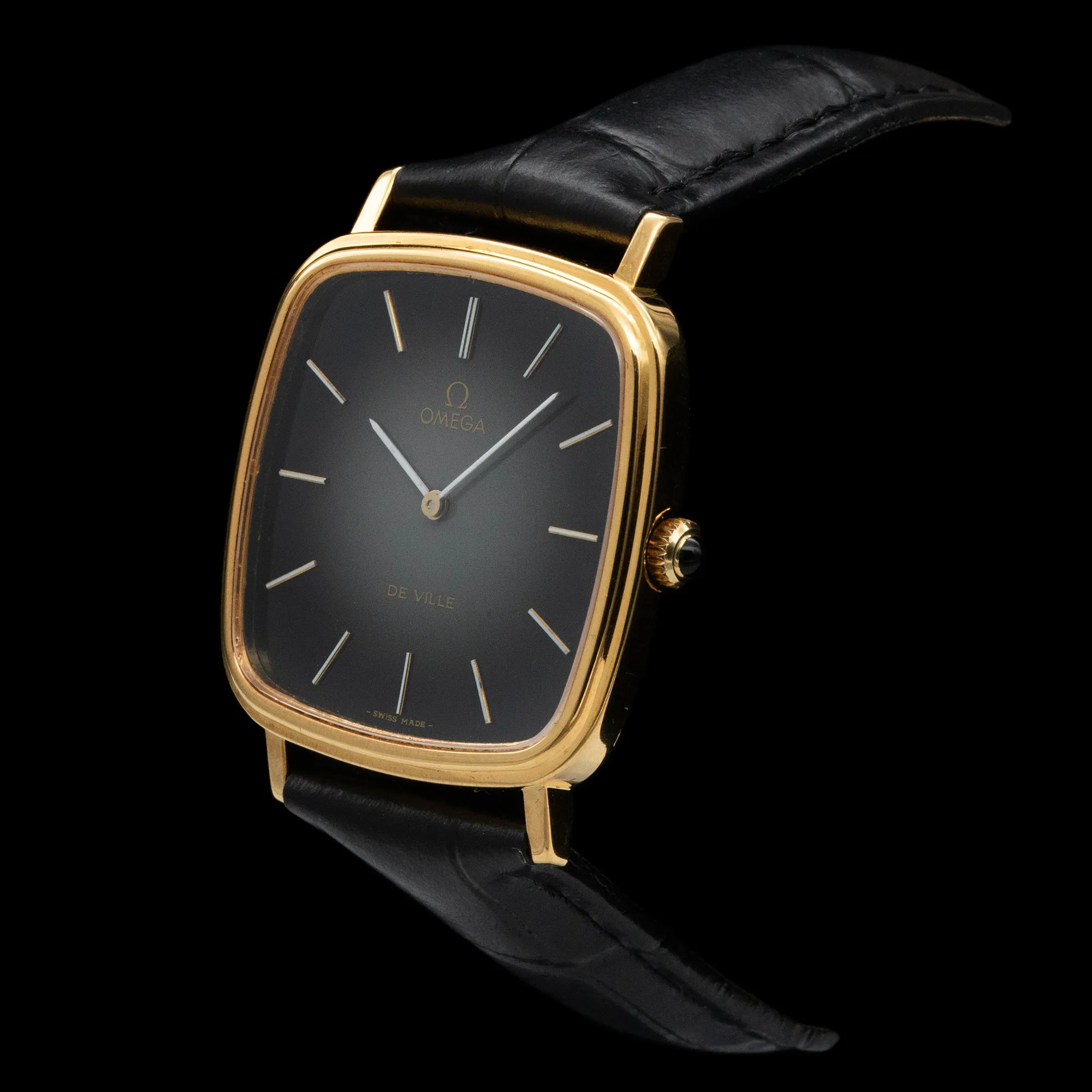 Omega - De Ville Square Black Dial 1930.81.00