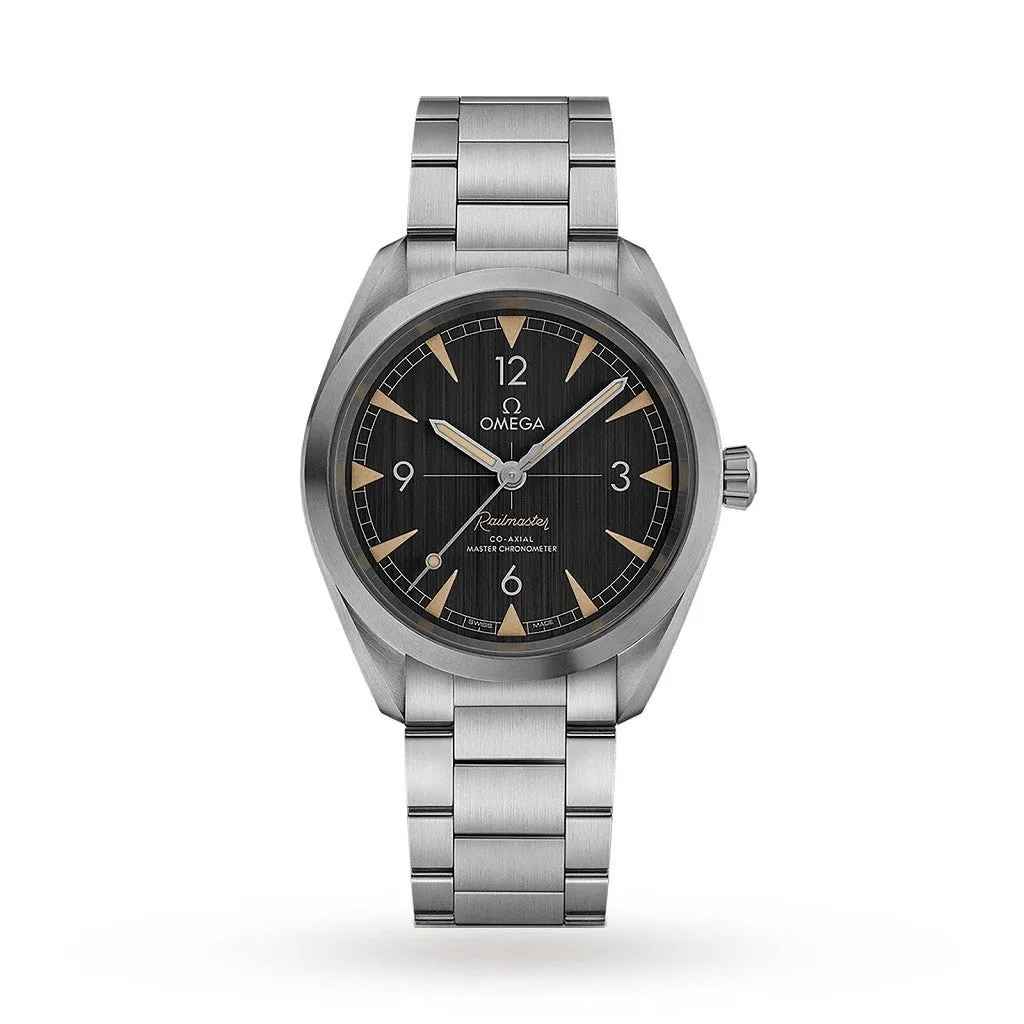 Omega Seamaster Railmaster Co-Axial Master Chronometer 40mm Mens Watch - 220.10.40.20.01.001