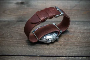 One-piece military watch band,   watch strap 10-26 mm
