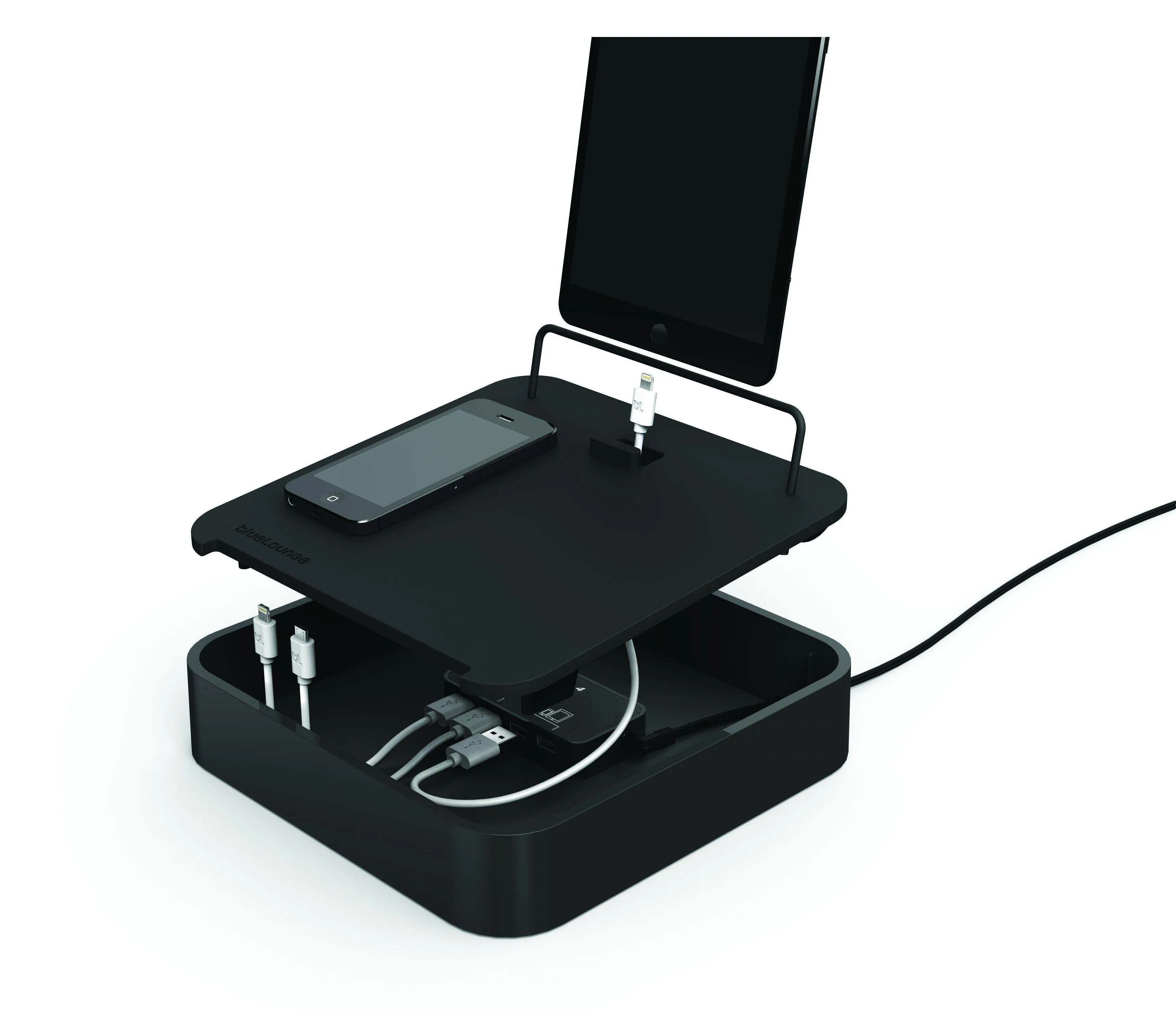 [OPEN BOX] BLUELOUNGE Sanctuary 4 Multi Device Universal Charger Black