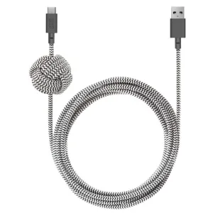 [OPEN BOX] NATIVE UNION Night Cable KV Type-A To Type C 3M - Zebra