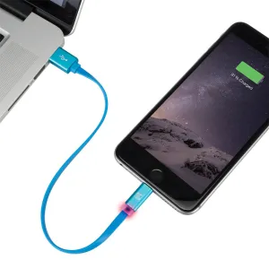 [OPEN BOX] SCOSCHE FlatOut LED 6 feet Charge  and  Sync Cable for Lightning Devices