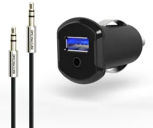 [OPEN BOX] SCOSCHE Strike Drive AUX Converter and Charger For Lightning Devices