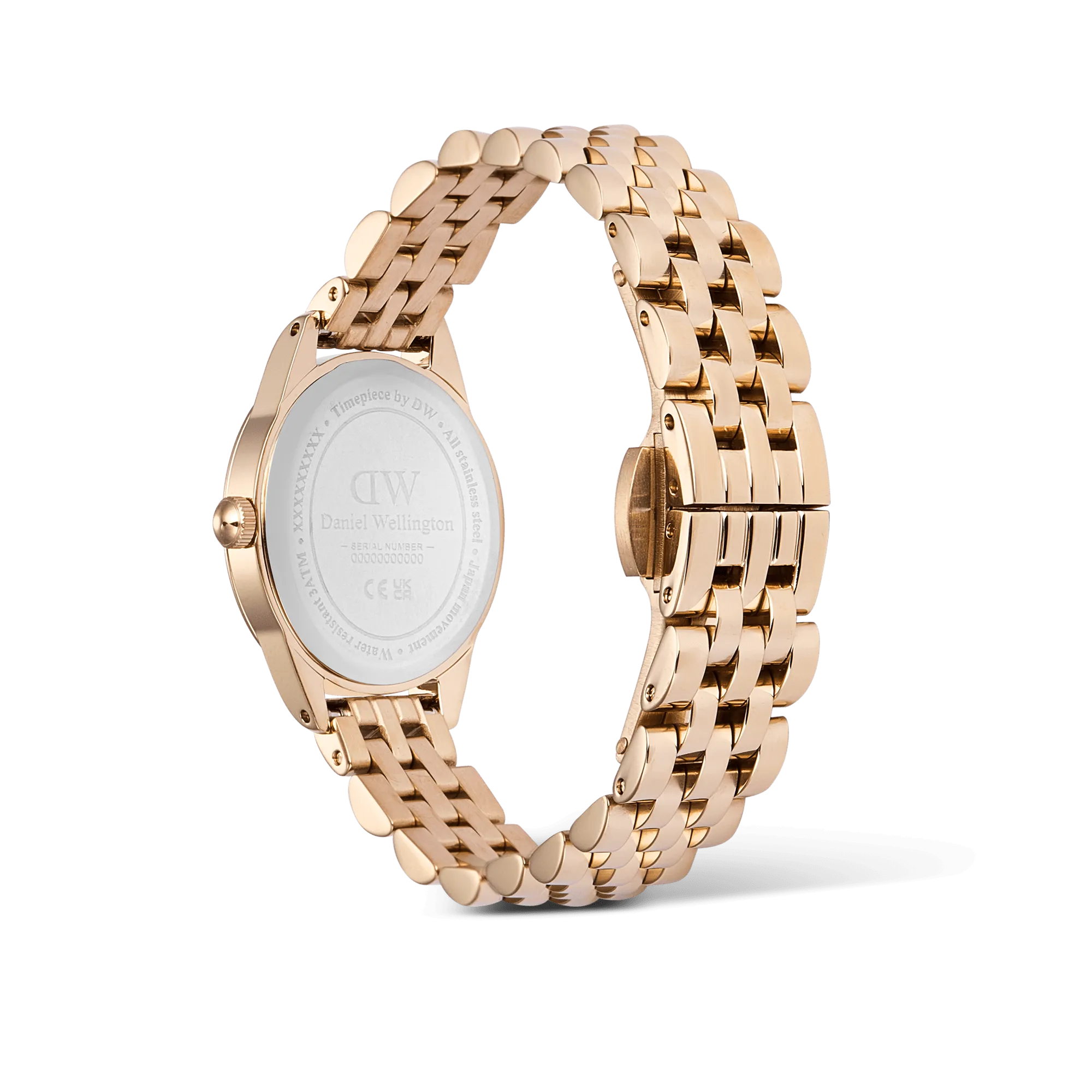 Ophelia Mini Emerald Rose Gold