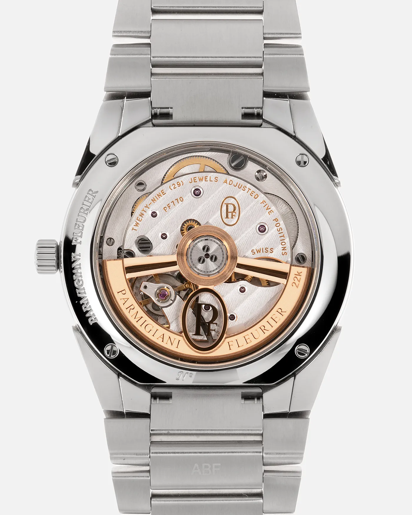 Parmigiani Fleurier Tonda PF Mid Size 'Silver Sand'