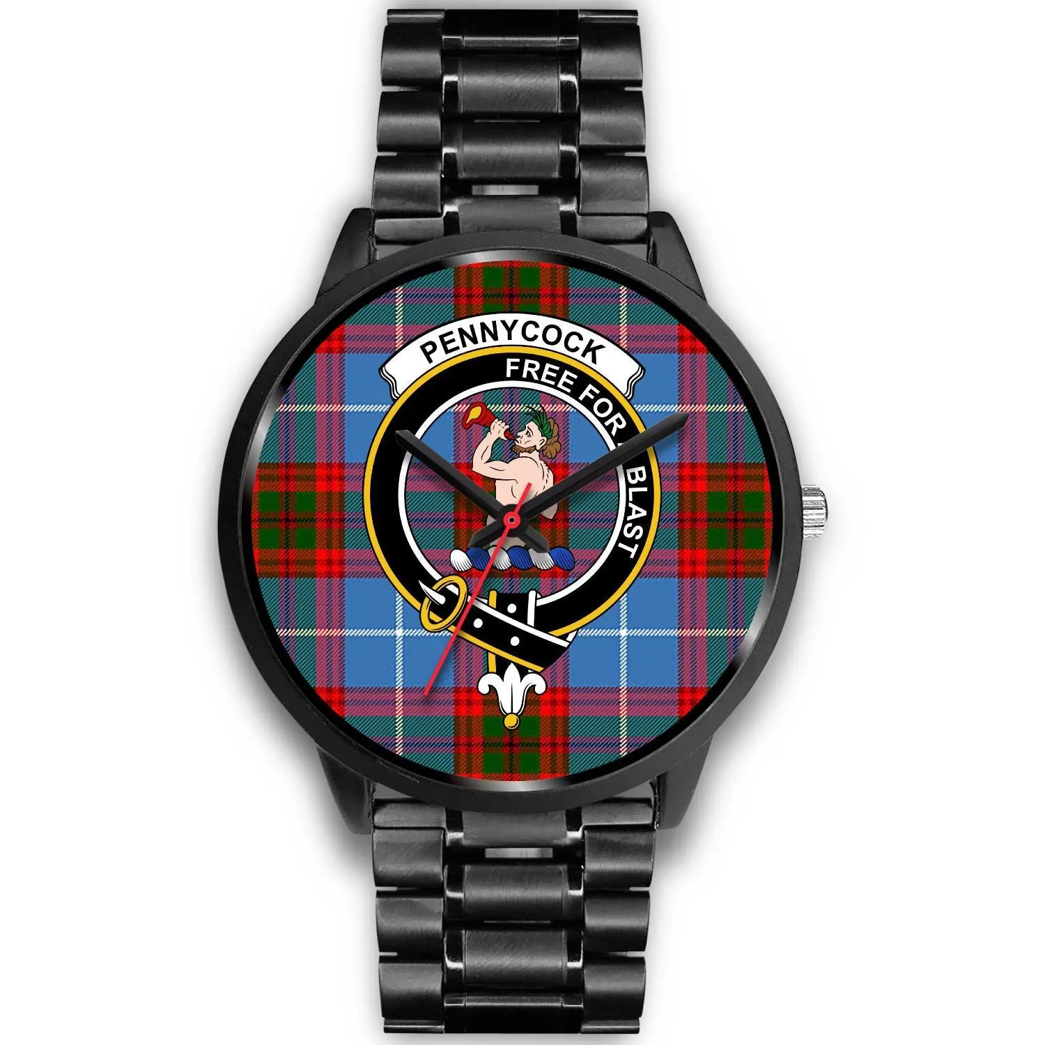 Pennycook Clan Badge Tartan Black Watch