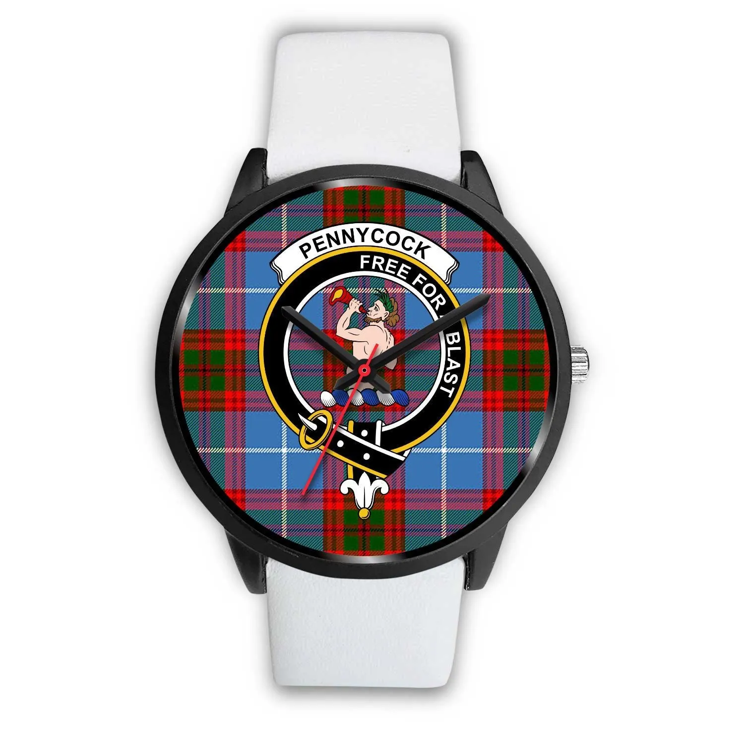 Pennycook Clan Badge Tartan Black Watch