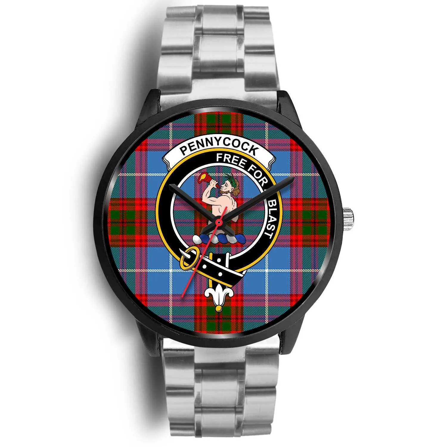 Pennycook Clan Badge Tartan Black Watch