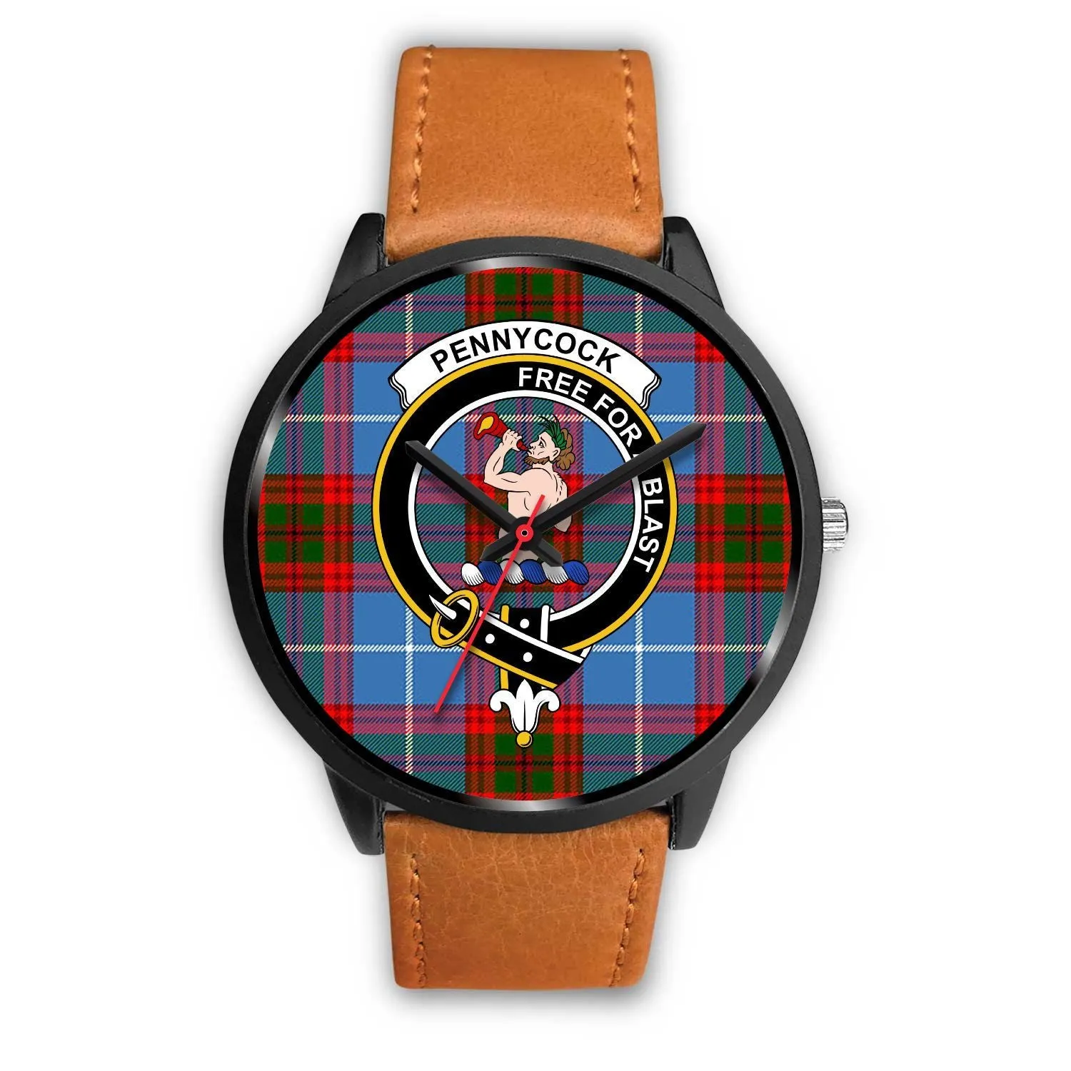 Pennycook Clan Badge Tartan Black Watch