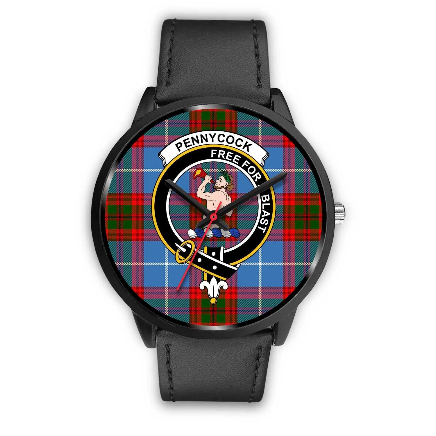 Pennycook Clan Badge Tartan Black Watch