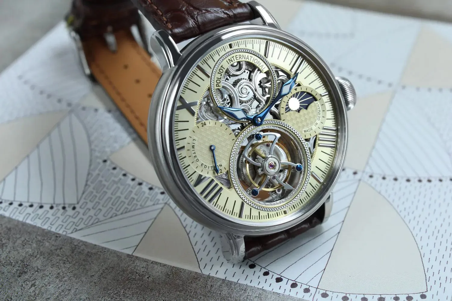 POLJOT INTERNATIONAL Tourbillon Osem 3360.T88-C