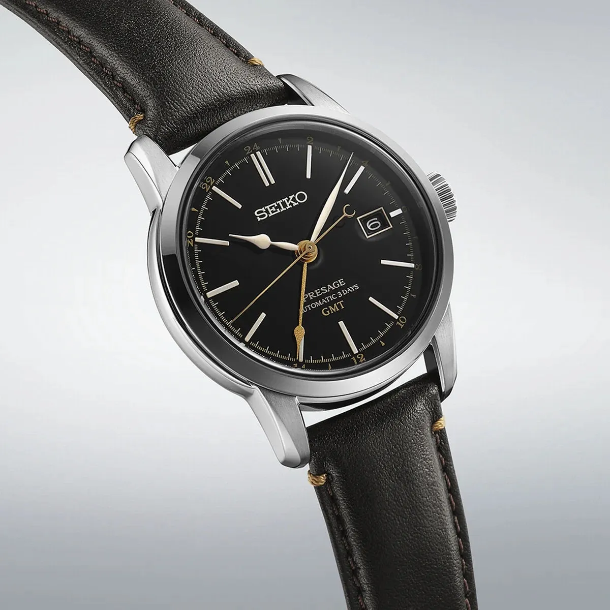 Presage Urushi Laquer Dial GMT Watch - SPB447J1 - 40.2mm