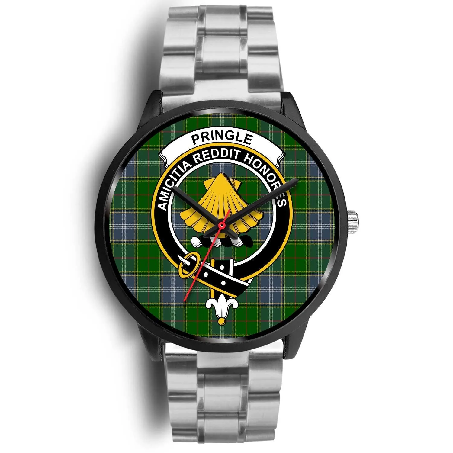 Pringle Clan Badge Tartan Black Watch