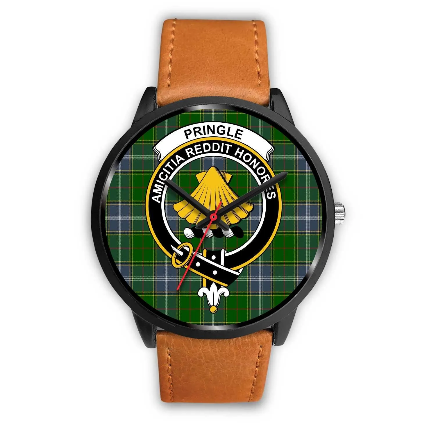 Pringle Clan Badge Tartan Black Watch
