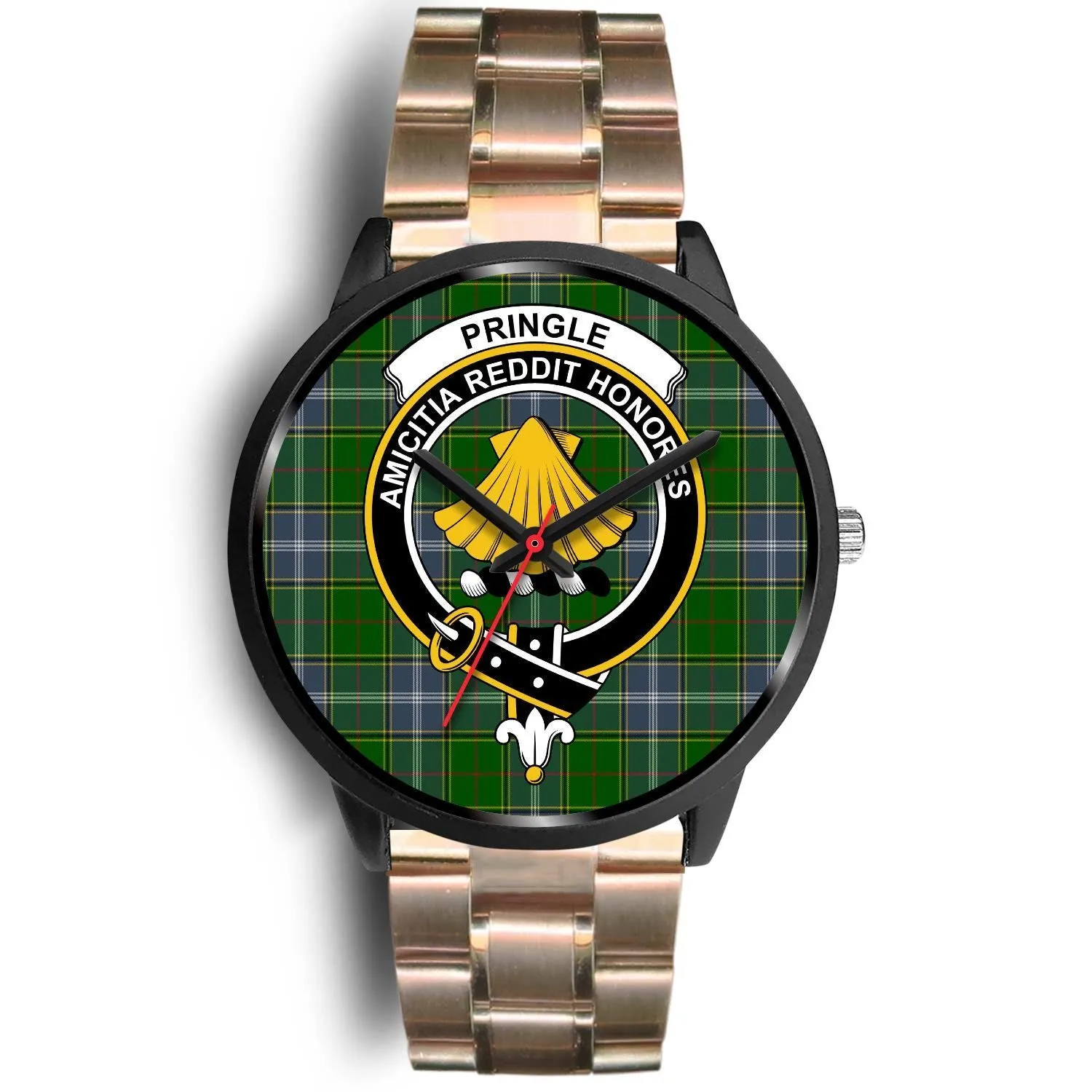 Pringle Clan Badge Tartan Black Watch