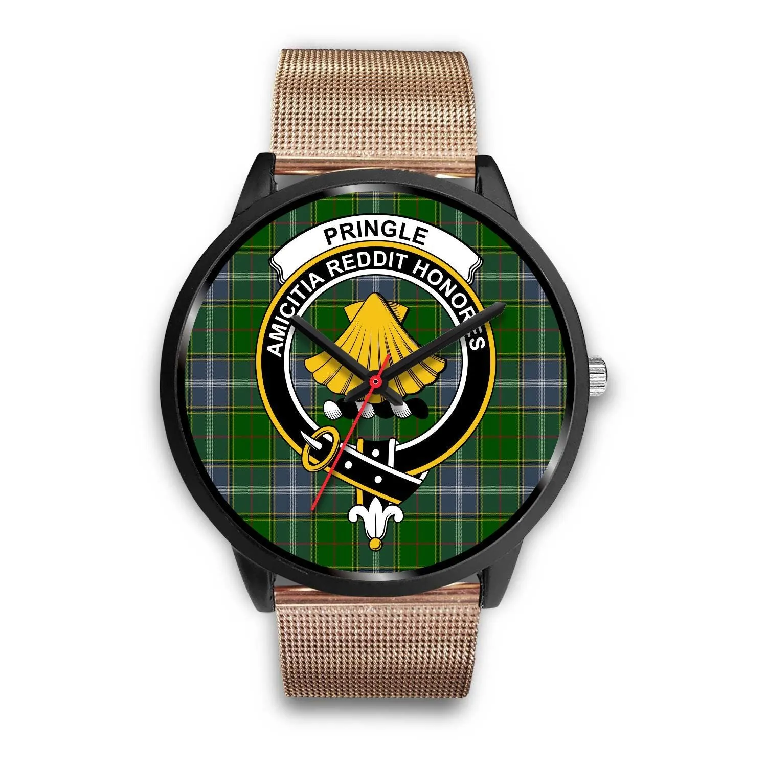Pringle Clan Badge Tartan Black Watch
