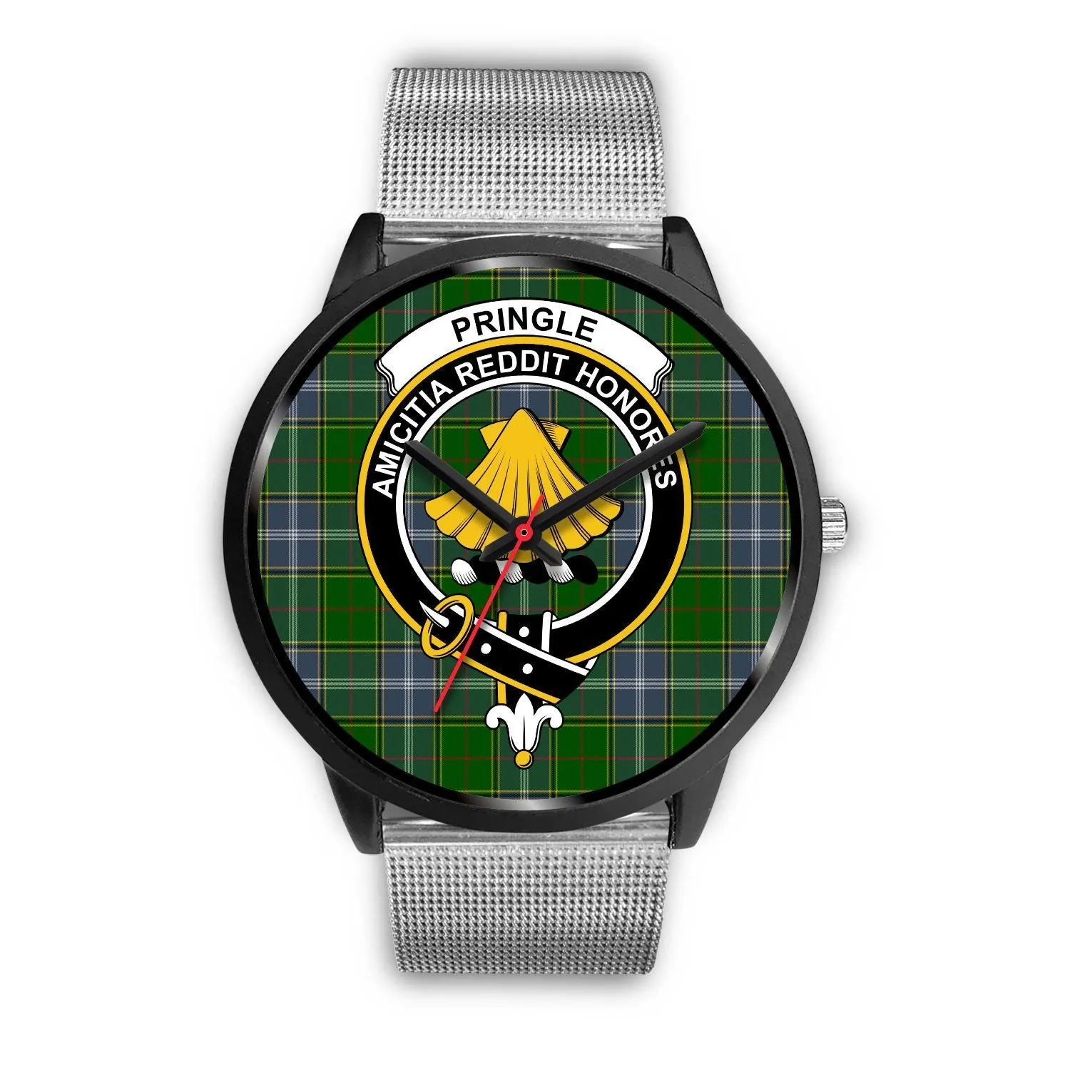Pringle Clan Badge Tartan Black Watch