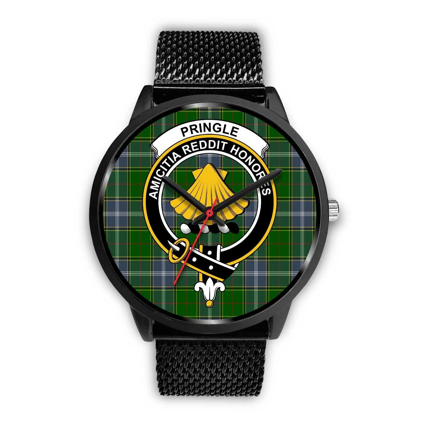 Pringle Clan Badge Tartan Black Watch