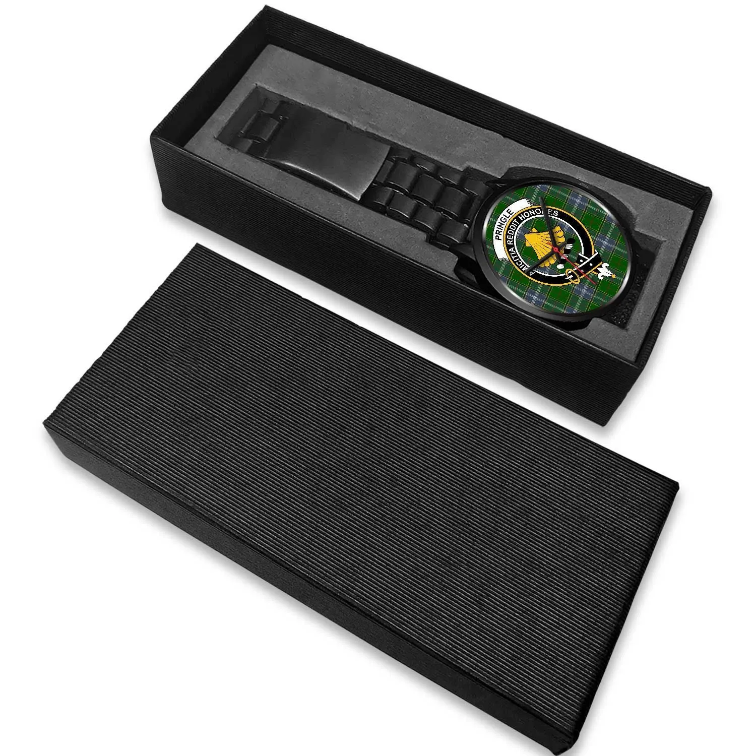 Pringle Clan Badge Tartan Black Watch