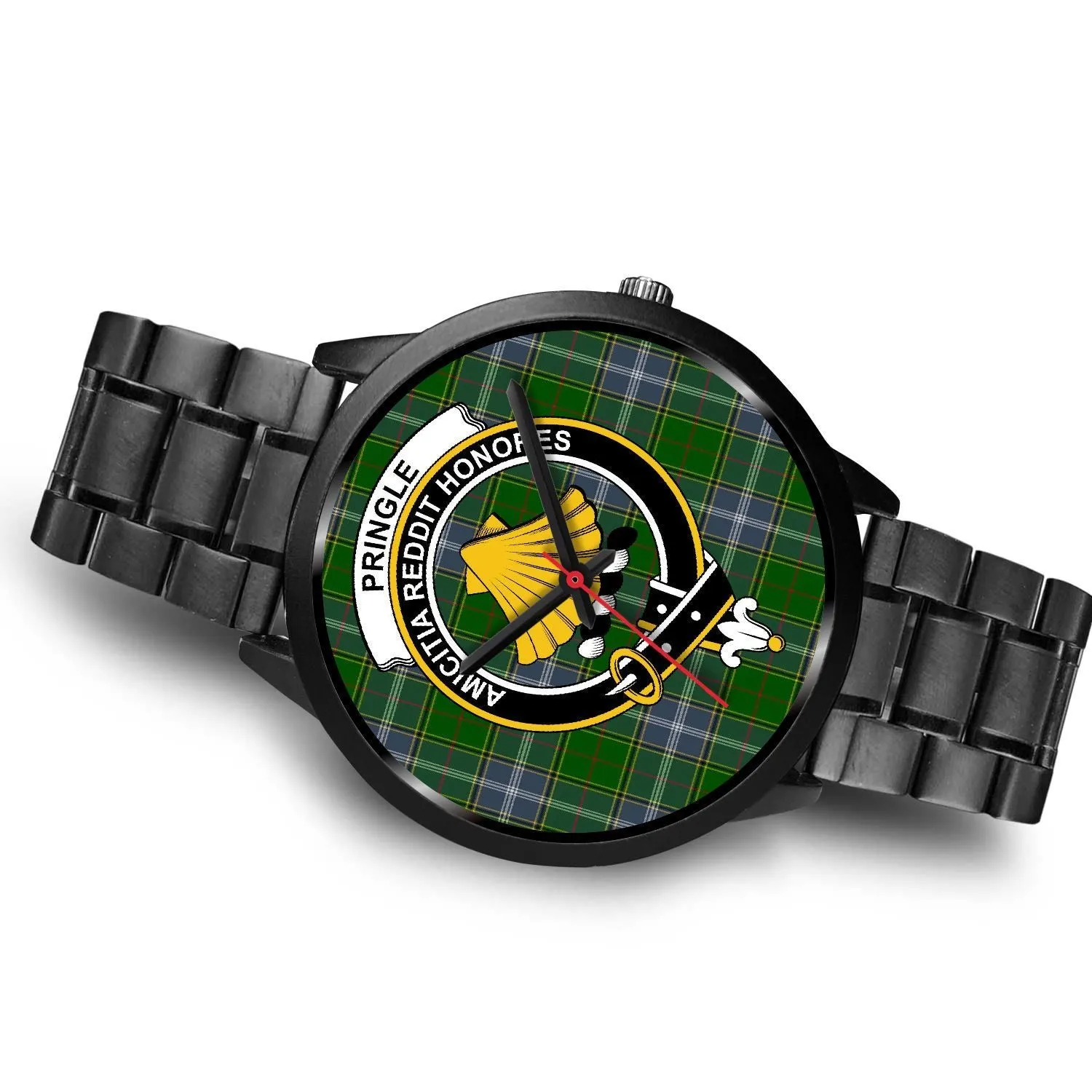 Pringle Clan Badge Tartan Black Watch