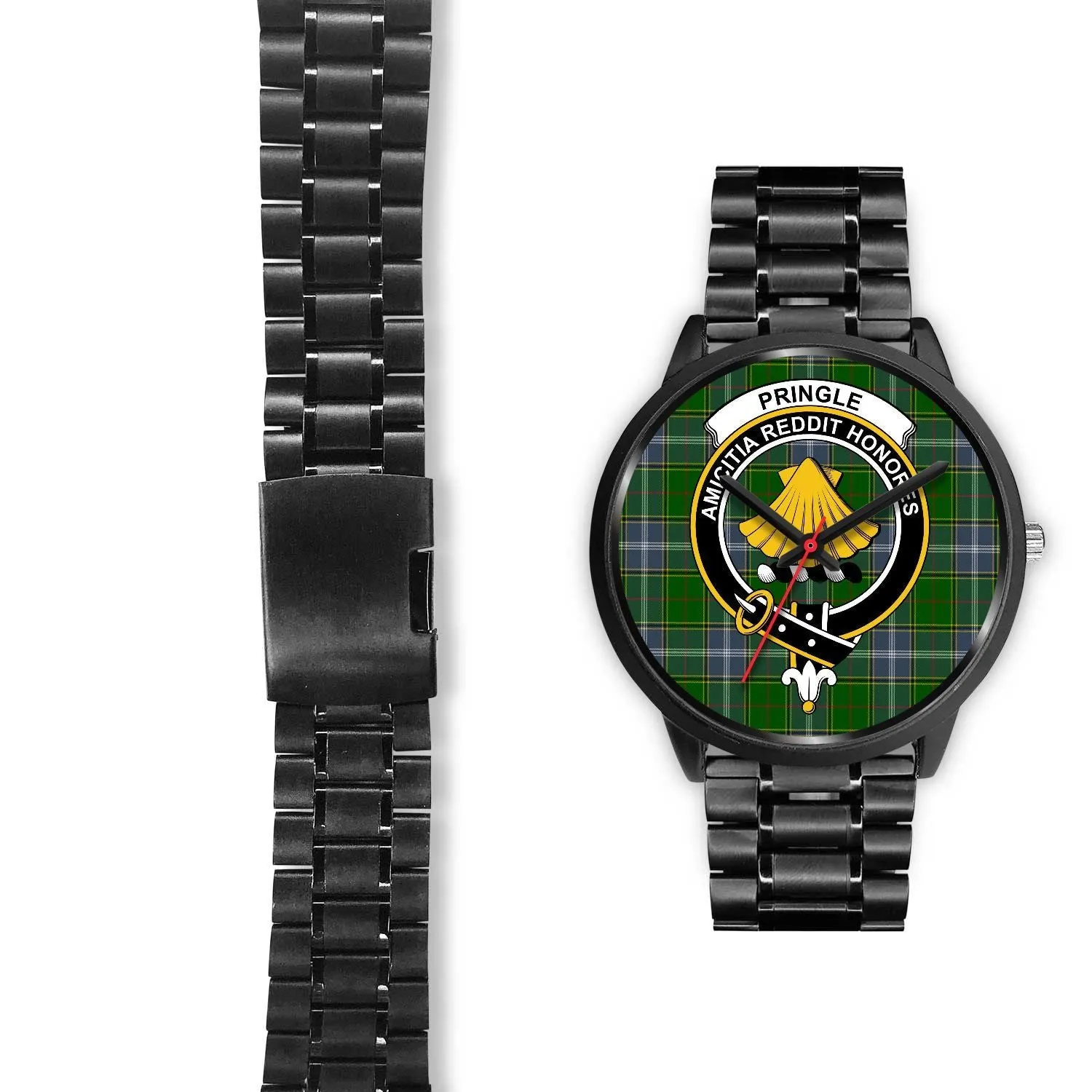 Pringle Clan Badge Tartan Black Watch