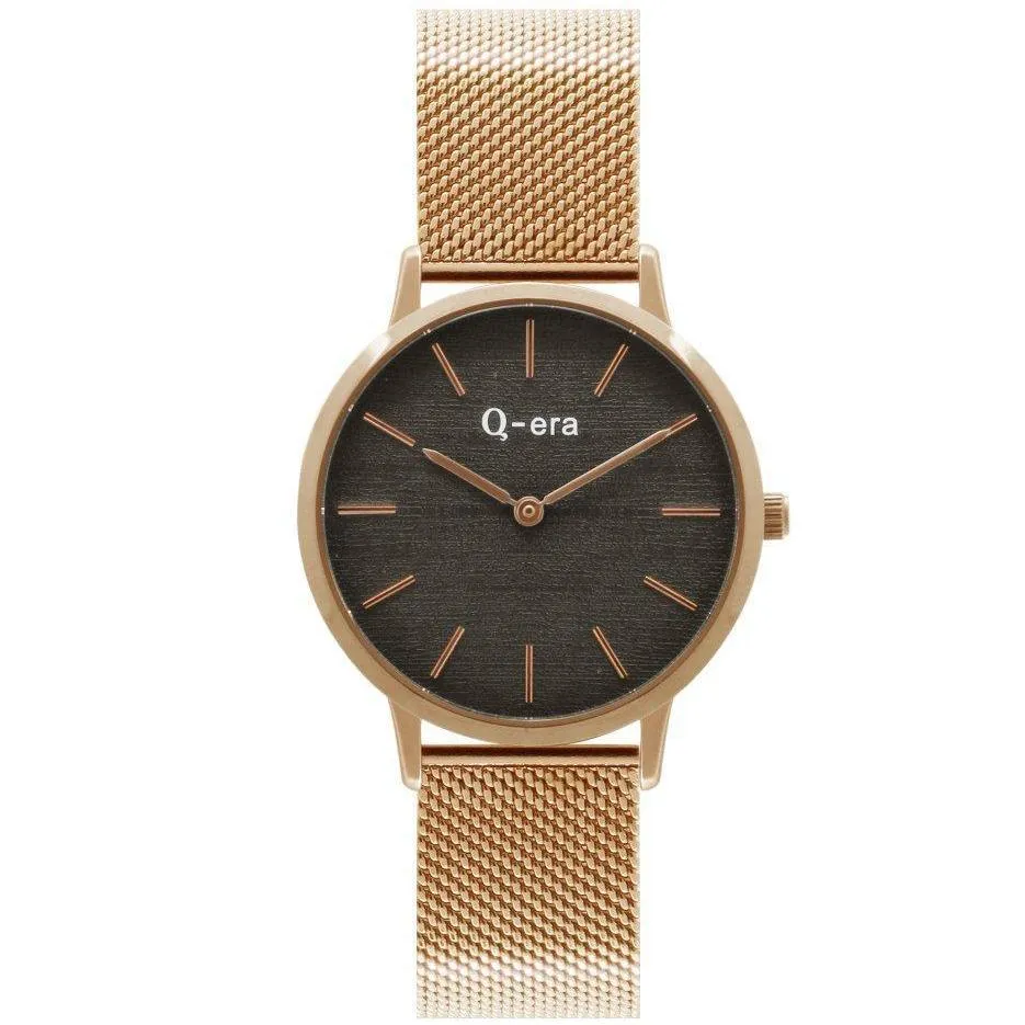 Q-era Gold Mesh Women's Watch - QV2801-101