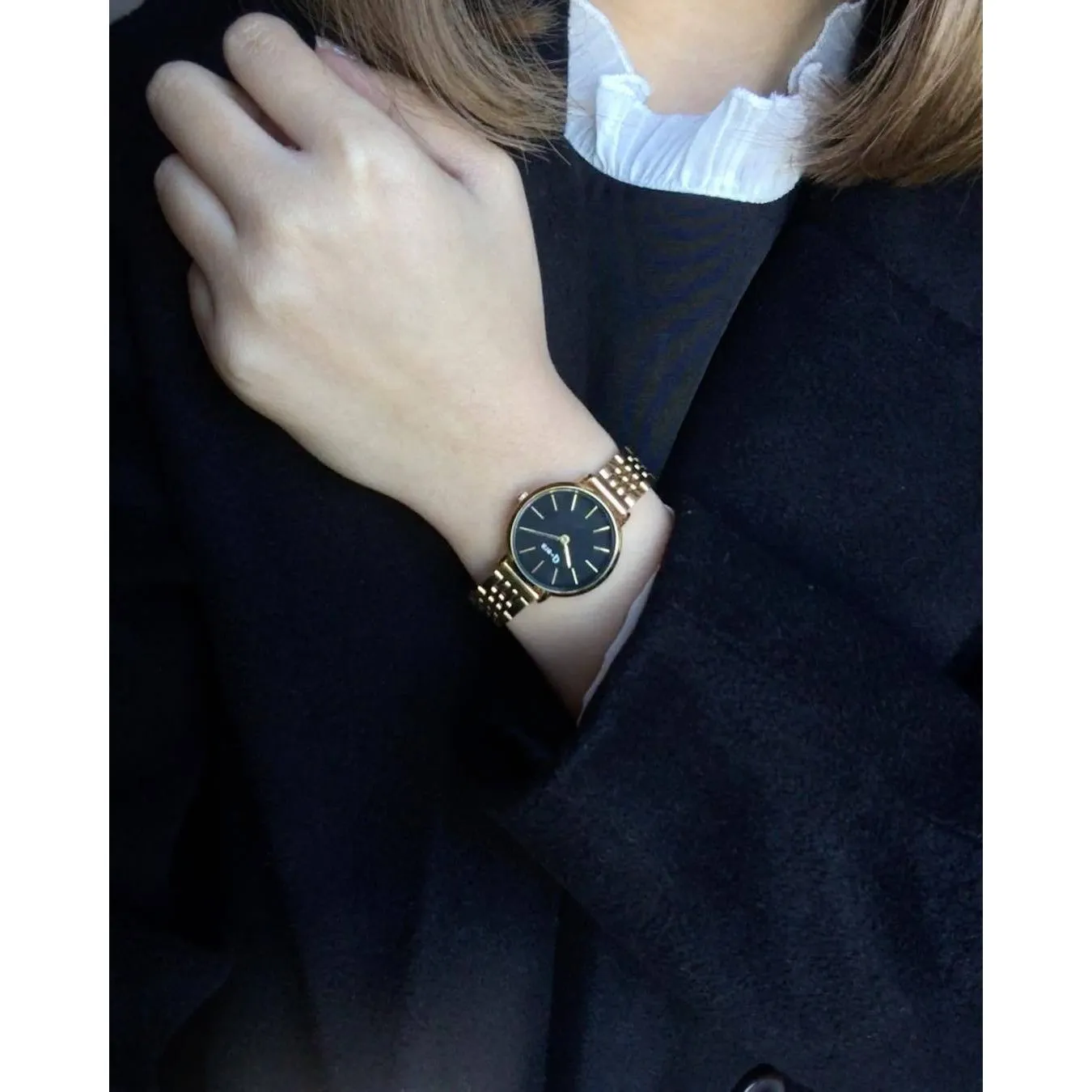 Q-Era Gold  Steel Women's  Watch - QV2803-42