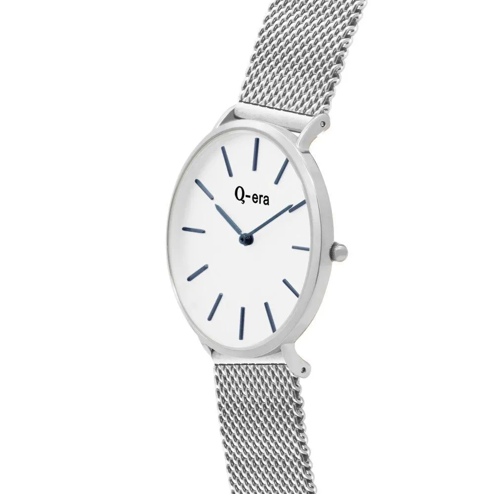Q-era Silver Mesh Women's Watch - QV2804-35