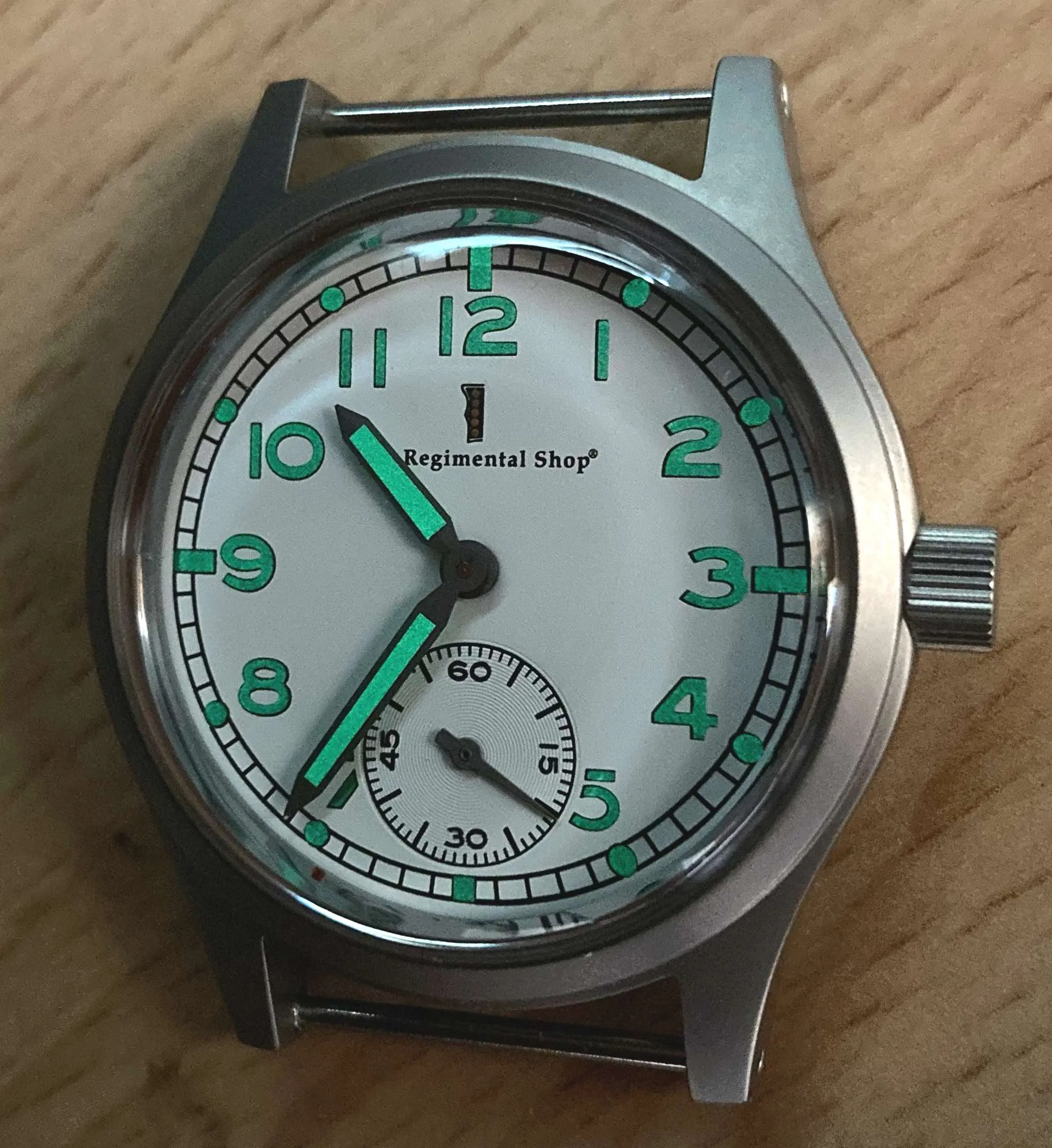 "Special Ops" Military Watch with an Orange Strap