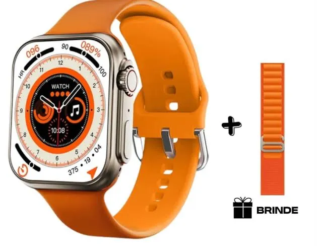 Relgio Smartwatch Ultra Serie 8   Pulseira EXTRA