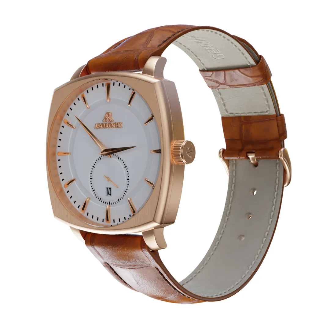 RoseGold/White Monolith by ASOROCK WATCHES