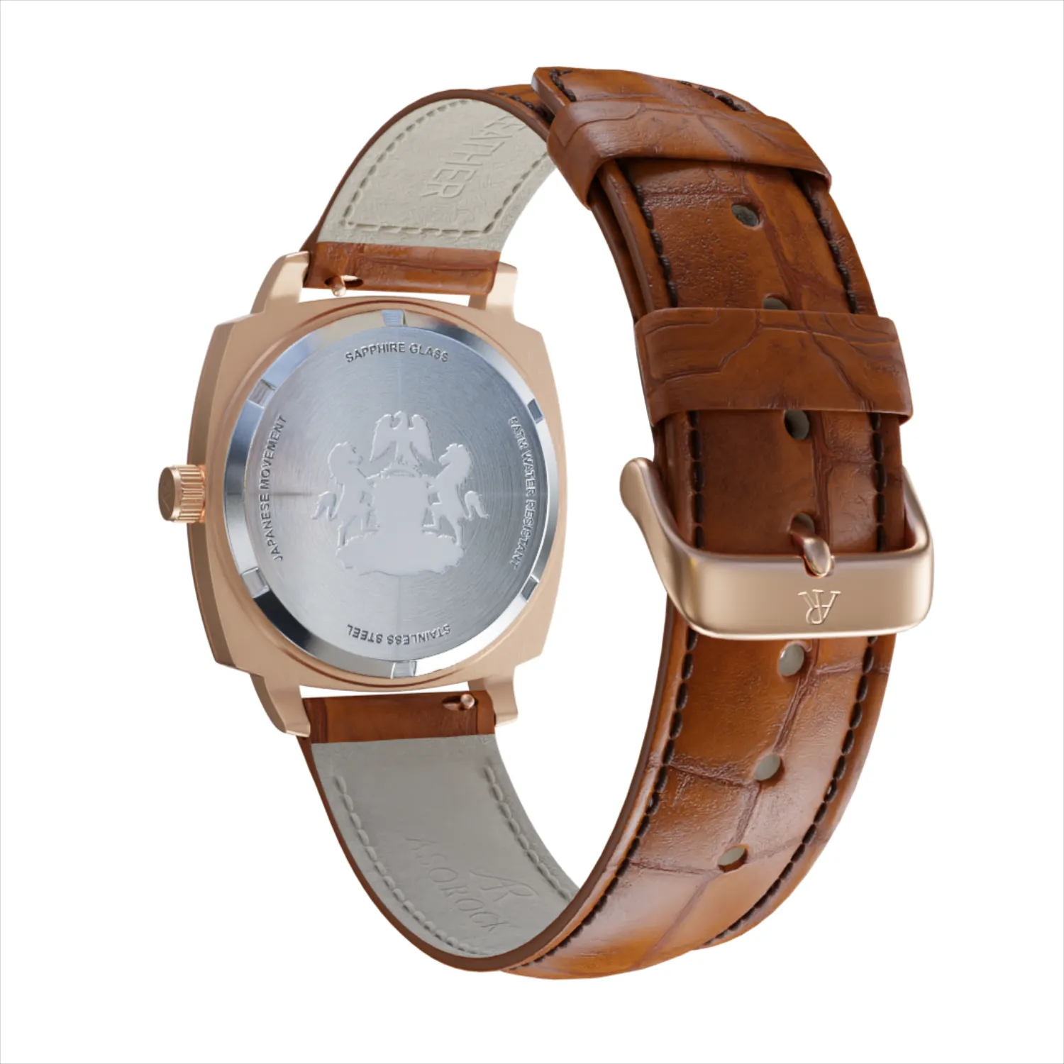 RoseGold/White Monolith by ASOROCK WATCHES