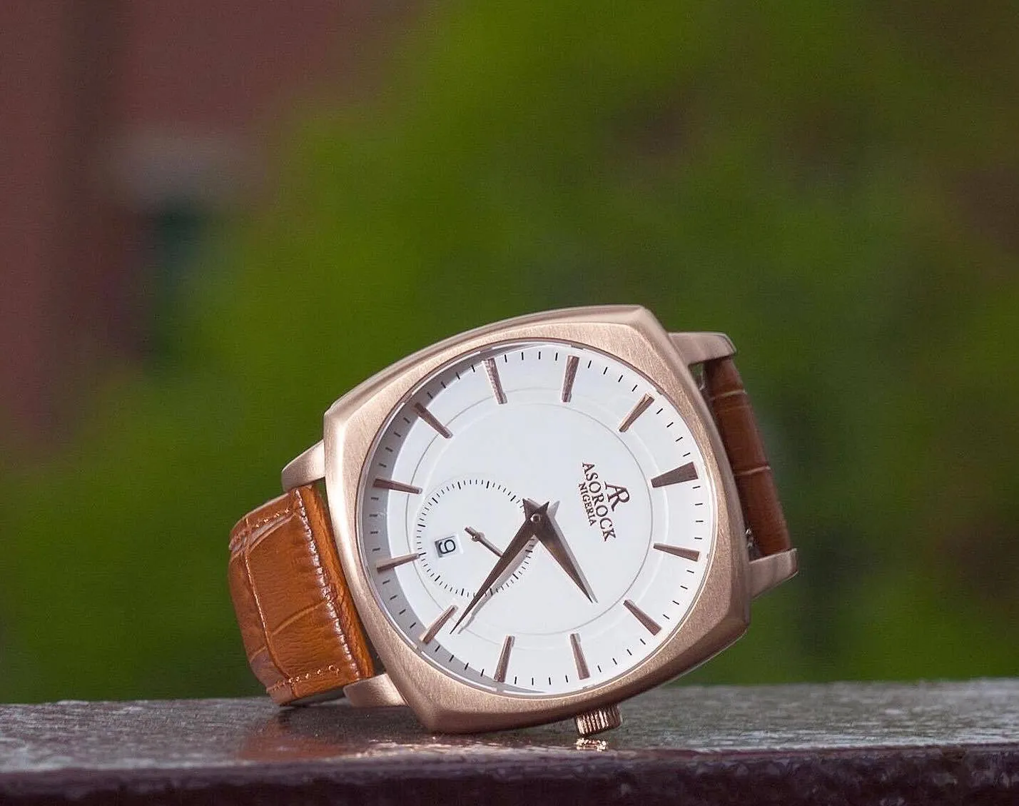 RoseGold/White Monolith by ASOROCK WATCHES